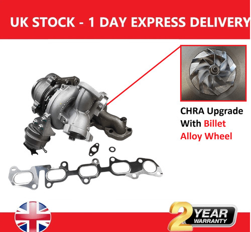 New turbocharger upgrade for - turbocharger,