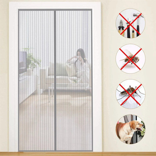Magic curtain door - curtain,