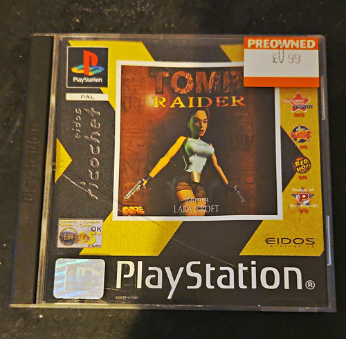 Eidos tomb raider ps1 - tomb,