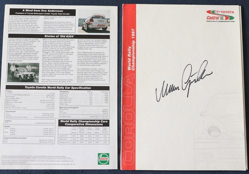 Marcus grönholm signed tte - grönholm,