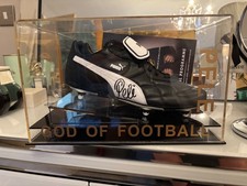 Signed Puma King Pele Football Boot