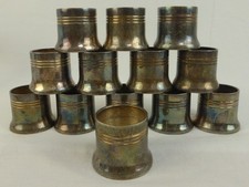 13x Vintage EPNS Candle