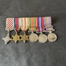 BRITISH ARMY MINIATURE MEDALS