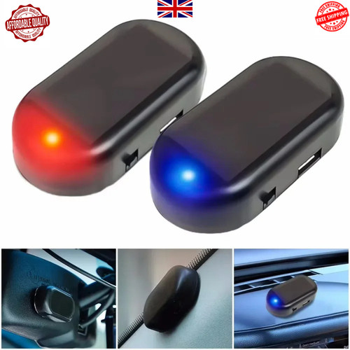 Solar power car led fake - led,
