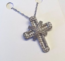 Dazzling cross silver - cz, cross….
