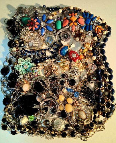 Vintage rhinestone crafting - vintage,
