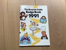 Vintage Brownie Guide Badge Book 1991