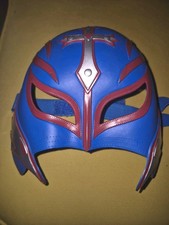  Mattel Wrestling kids head 46-52cm costume Mask Red White & Silver 