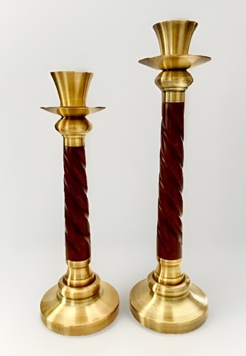 Vintage barley twist - vintage, wood