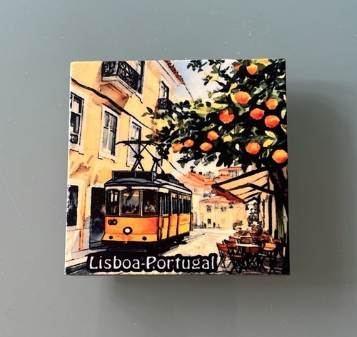 Lisbon tram magnet portugal - lisbon,