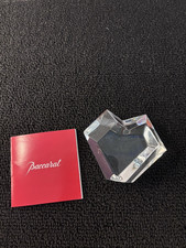 Clear Heart Paperweight