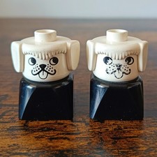 Vintage Lego Duplo Dog figures