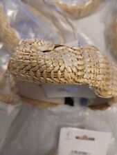 Ribbon & Asher  Basket Weave Cream Headbands x 10 Joblot Discontinued Rare New