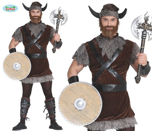 Mens viking man fancy dress - mens,