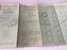 MORRIS J4 VAN 1964 CLASSIC VINTAGE RF60 LOGBOOK MEMORABILIA 
