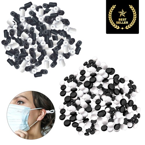 Black white plastic spring - plastic,