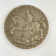 George V UK United Kingdom 1935 Silver Crown