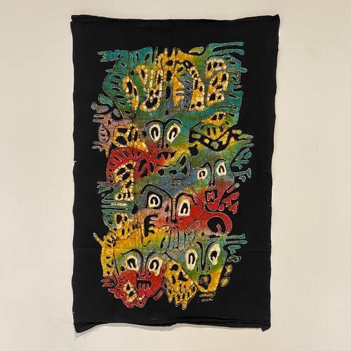 Batik painting artwork - artwork, wall