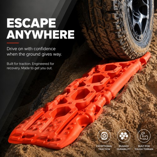 Off road recovery tracks - off,