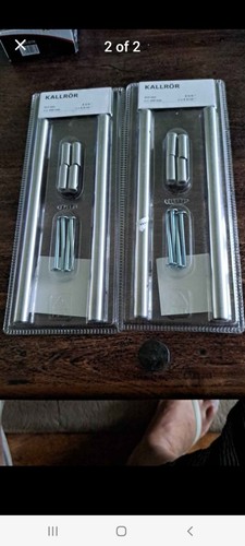 Ikea kallrör stainless - ikea, 2x