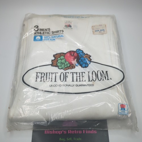 Nos vtg 1980s fruit loom - 1980s,