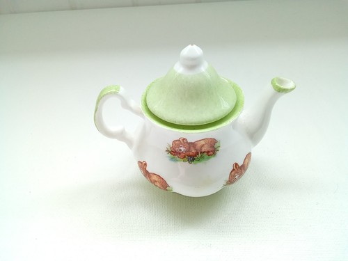 Vintage miniature bone china - miniature,