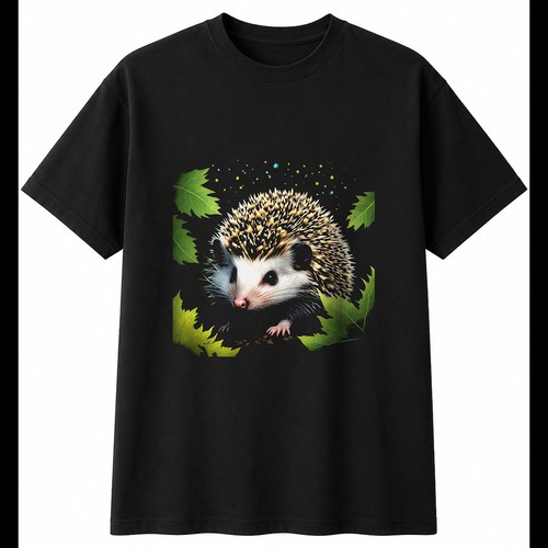 African pygmy hedgehog glowing - african,