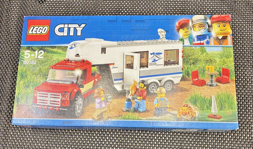 Lego city pickup caravan - pickup, &