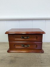 Vintage Wooden Jewellery Box