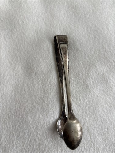 Vintage epns silver sugar - silver, cube