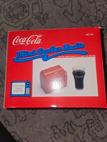 Coca cola mini - cooler, radio