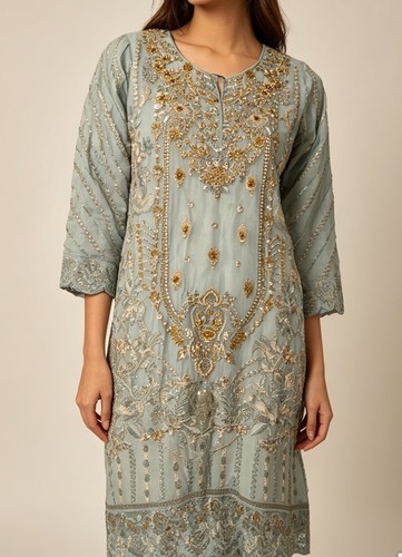 Womens blue embroidered - womens,