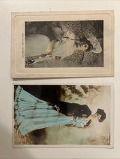 20 antique postcards - Edwardian actresses
