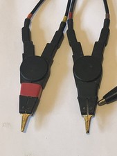 Kelvin Clips Wayne Kerr 40100 4-Terminal Lead Set with Fine Jaw