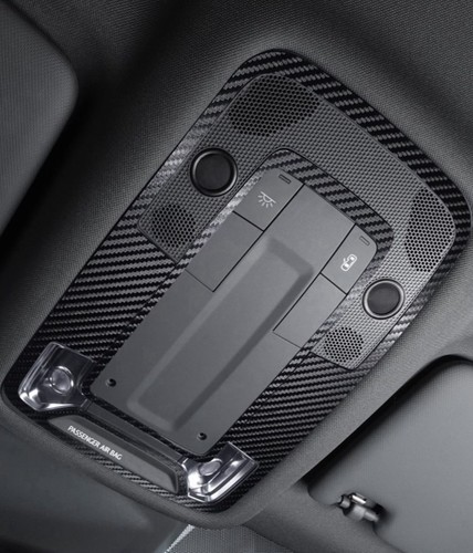 Carbon fibre reading light - carbon,