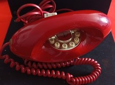 Red Genie Vintage Push Button
