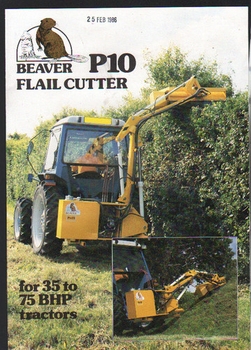 Beaver p10 flail hedgecutter - beaver,
