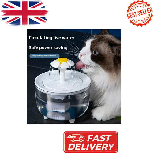 Cat water fountain - fountain, stainless