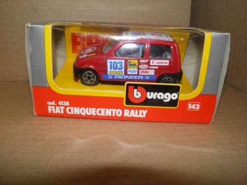 Bburago fiat cinquecento - bburago,