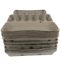 Natural Paper Pulp Egg Cartons