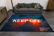Keep Off Rug, Cloud Rug, Area