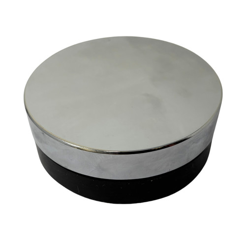 75mm round steel bench - 75mm, block