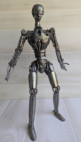 Metal terminator style - metal, robot
