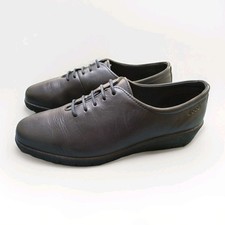 Ecco Soft Navy Blue Leather