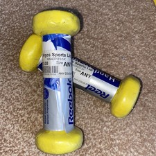Argos sports Reebock 0.5kg hand weights x 2 new sealed
