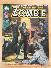 TALES OF THE ZOMBIE #6 1974  HORROR MAGAZINE MARVEL MONSTER GROUP