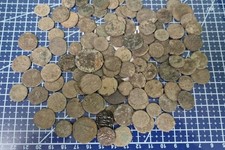 10 Roman Coins Uncleaned Unidentified for cleaning UK Seller Fast Shipping