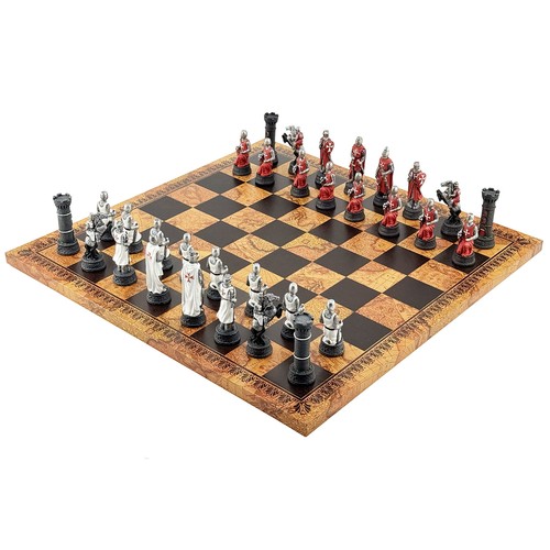 Templar chess set 5cm - templar, 8.5cm
