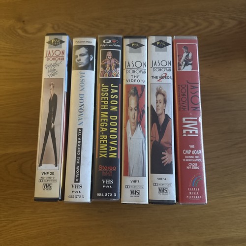 Jason donovan vhs bundle - bundle, x6