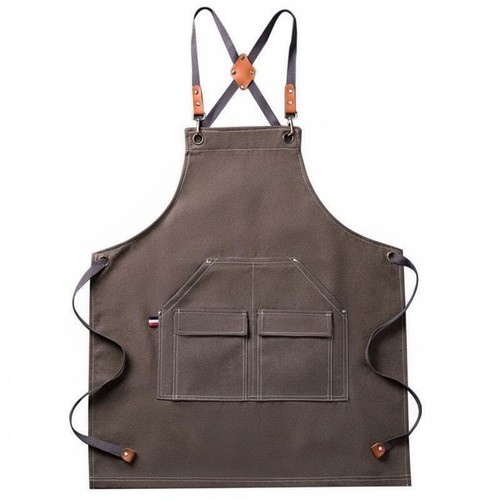 Work apron with - work, pockets